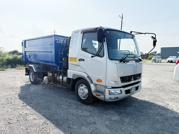 脱着装置付コンテナ専用車